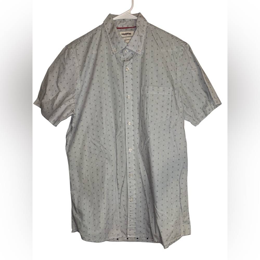Men's Short Sleeve Patterned Shirt